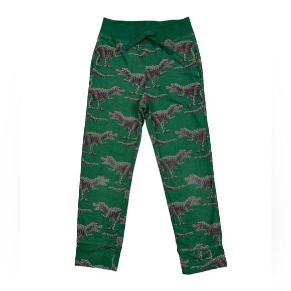 Like New GAP Dinosaur Joggers Size 5 Green - Picture 1 of 10
